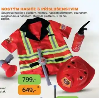 Dráčik Kostým hasiče s příslušenstvím nabídka