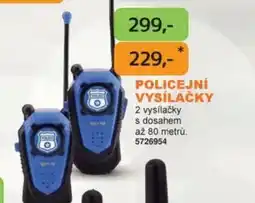 Dráčik Policejní vysílačky nabídka