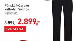 Intersport Pánské lyžařské kalhoty >>Vivino<< nabídka
