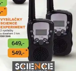 Dráčik Vysílačky science experiment nabídka