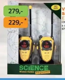 Dráčik Vysílačky science explorer nabídka
