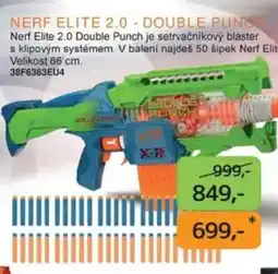 Dráčik Nerf Elite 2.0 - double puno nabídka