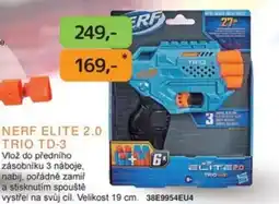 Dráčik NERF Elite 2.0 Trio TD-3 nabídka