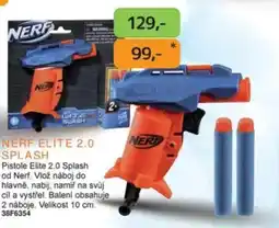 Dráčik Nerf Elite 2.0 splash nabídka