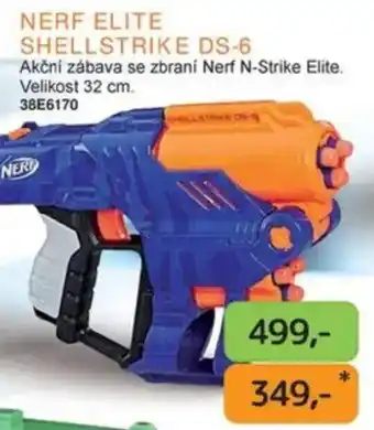 Dráčik Nerf Elite shellstrike DS-6 nabídka