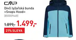 Intersport Dívčí lyžařská bunda >>Snaps Hood<< nabídka