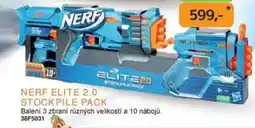 Dráčik Nerf Elite 2.0 stockpile pack nabídka
