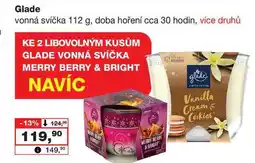 Barvy a laky drogerie Glade vonná svíčka 112 g nabídka