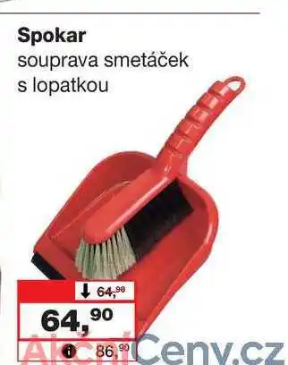 Barvy a laky drogerie Spokar souprava smetáček s lopatkou nabídka