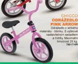Dráčik Chicco odrážedlo pink arrow nabídka