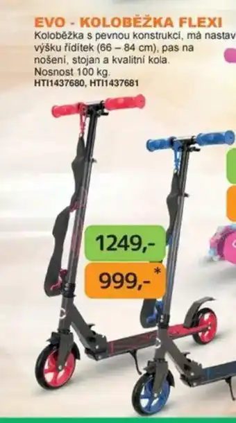 Dráčik Evo - koloběžka flexi nabídka