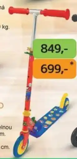 Dráčik Super Mario koloběžka nabídka