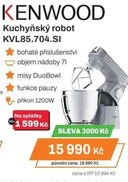 Expert KENWOOD Kuchyňský robot KVL85.704.SI nabídka