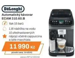 Expert DeLonghi Automatický kávovar ECAM 310.60.B nabídka
