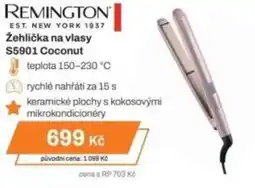 Expert REMINGTON Žehlička na vlasy S5901 Coconut nabídka