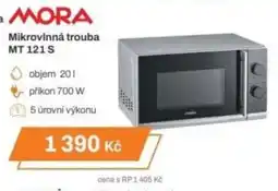 Expert MORA Mikrovlnná trouba MT 121S nabídka