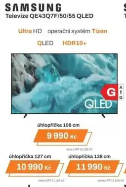 Expert SAMSUNG Televize QE43Q7F/50/55 QLED nabídka