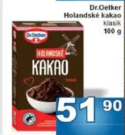 Jip Dr. Oetker Holandské kakao nabídka