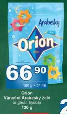 Jip Orion Vánoční Arabesky želé nabídka