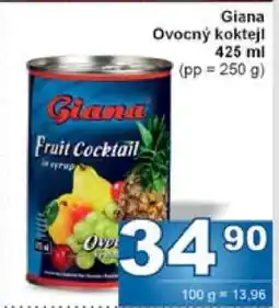Jip GIANA OVOCNÝ KOKTEJL nabídka
