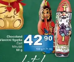 Jip Chocoland Vánoční figurka Čert Mikuláš nabídka