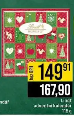 Jip Lindt Adventní kalendář nabídka