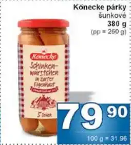 Jip Könecke párky nabídka