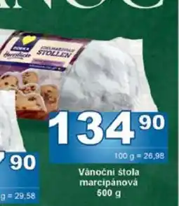 Jip Vánoční štola marcipánová nabídka