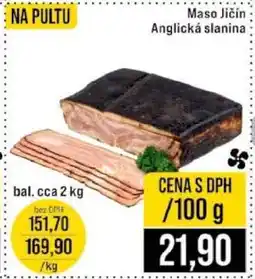 Jip Maso Jičín anglická slanina nabídka