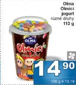 Jip Olma Olmíci jogurt nabídka
