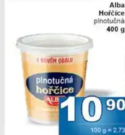 Jip ALBA Hořčice plnotučná nabídka