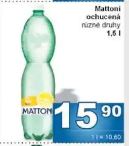 Jip Mattoni ochucená nabídka