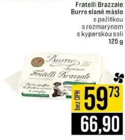 Jip Fratelli Brazzale Burro slané máslo nabídka