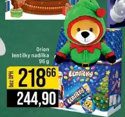 Jip Orion lentilky nadílka 96 g nabídka