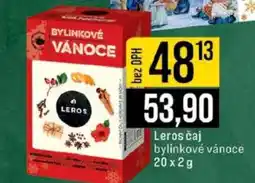 Jip Leros čaj bylinkové vánoce nabídka