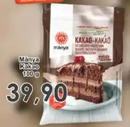 Jip Mánya kakao nabídka