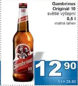 Jip Gambrinus Originál 10 nabídka
