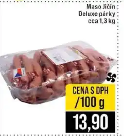 Jip Maso Jičín Deluxe párky nabídka