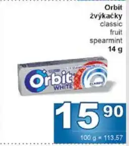 Jip Orbit žvýkačky nabídka