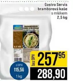 Jip Gastro Servis bramborová kaše s mlékem nabídka