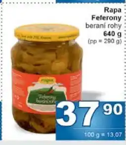 Jip Rapa feferony beraní rohy nabídka