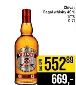 Jip Chivas Regal whisky 40 % nabídka