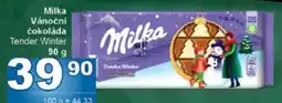 Jip Milka Vánoční čokoláda nabídka