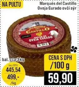 Jip Marqués del Castillo Oveja Curado ovčí sýr nabídka