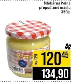 Jip Mlékárna Polná přepuštěné máslo nabídka