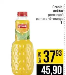 Jip Granini nektar nabídka