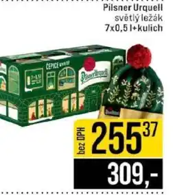 Jip Pilsner Urquell světlý ležák 7x0,5 l+kulich nabídka