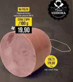 Jip Vepřová šunka nejvyšší jakosti 90% nabídka