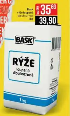 Jip Bask rýže loupaná dlouhozrnná nabídka