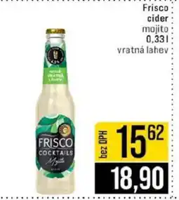 Jip Frisco cider mojito nabídka